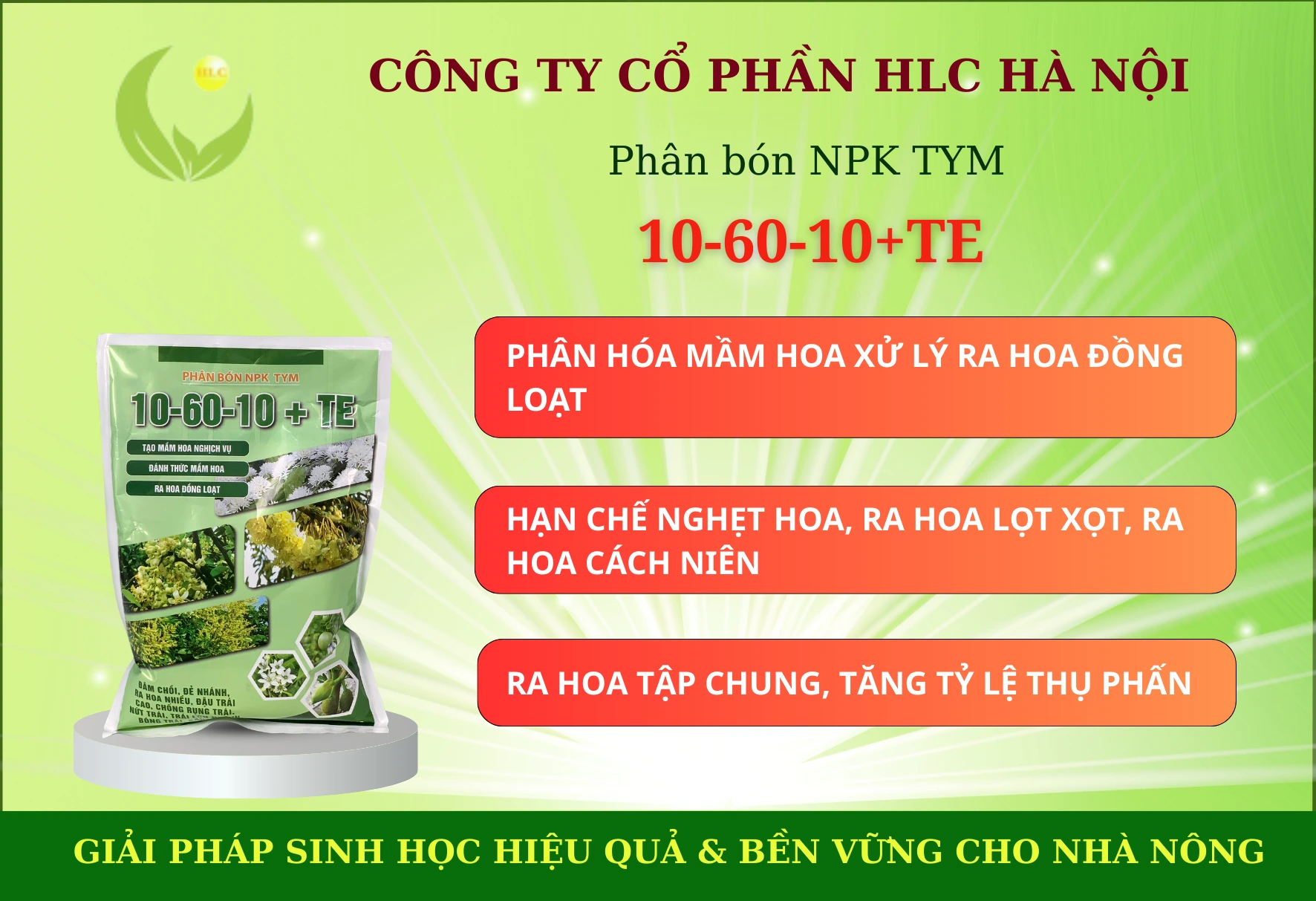 TẠO MẦM HOA  10 60 10 TE